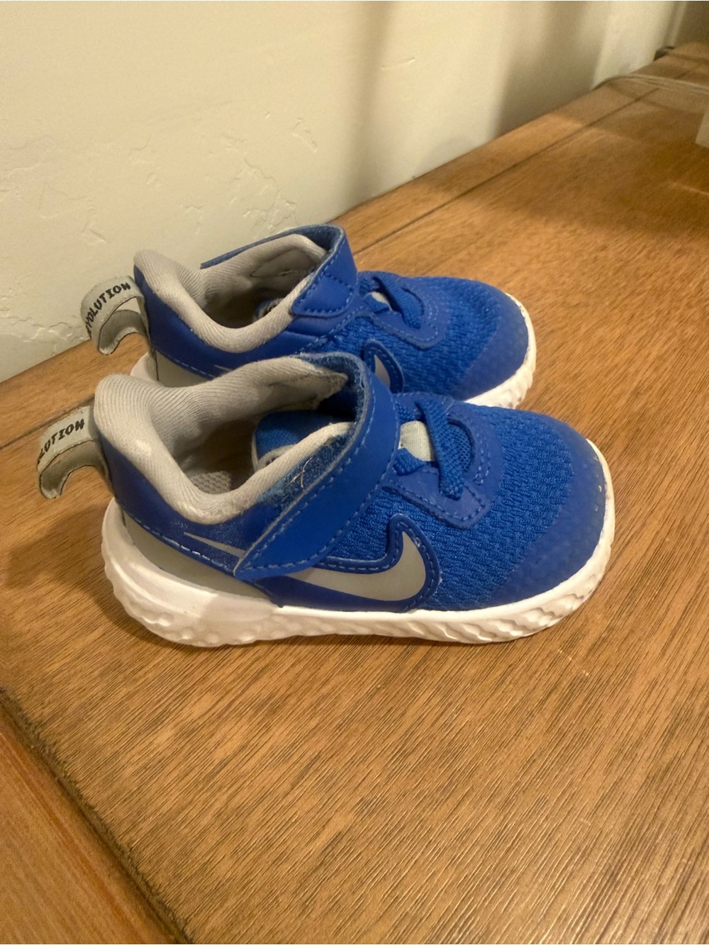 Nike Blue Lightweight Baby Shoes Size 4